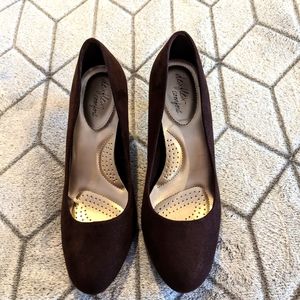 Brown heels